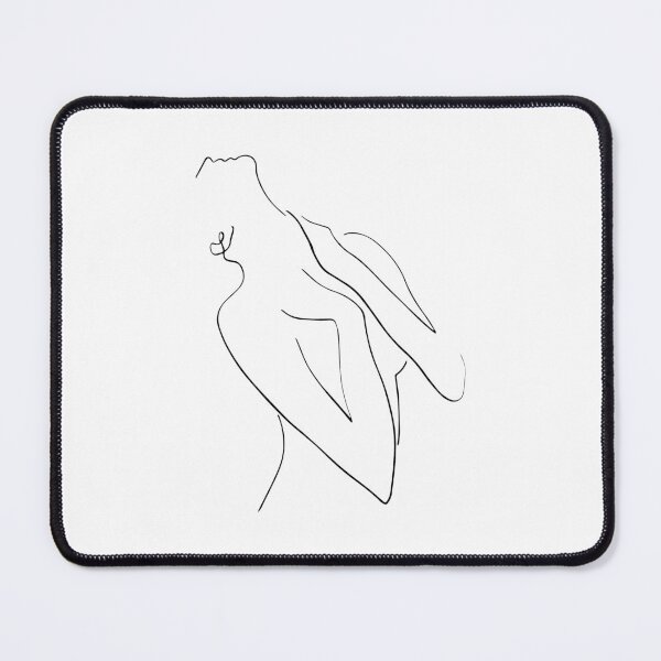 Item preview, Minimalist Lady Line Art designed and sold by AlohaArtsy.