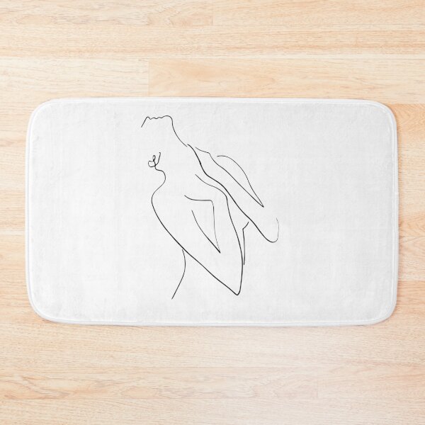 Item preview, Minimalist Lady Line Art designed and sold by AlohaArtsy.