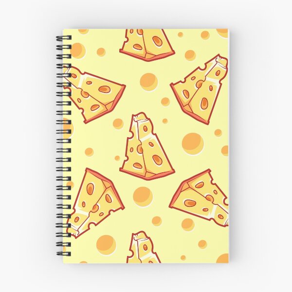 Item preview, Pattern with a slice of cheese on a light yellow background designed and sold by Victoria Kosheleva.