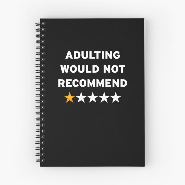 Item preview, Adulting Would Not Recommend designed and sold by TheNorthLight.