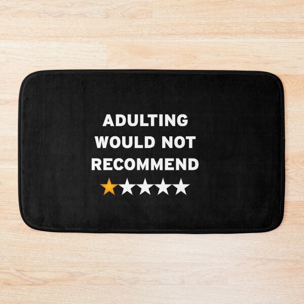 Item preview, Adulting Would Not Recommend designed and sold by TheNorthLight.