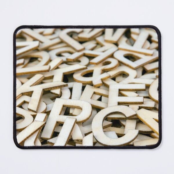 Item preview, Pile of Mixed Wooden Letters Close Up designed and sold by MarkUK97.