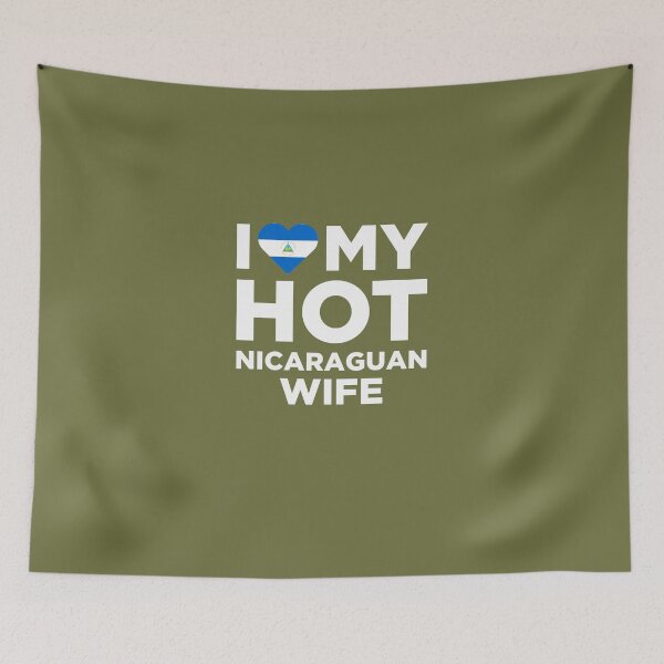 Item preview, I Love My Hot Nicaraguan Wife designed and sold by AlwaysAwesome.