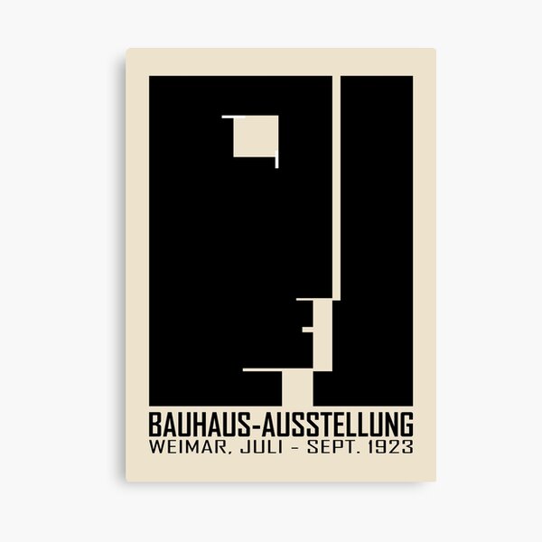 Item preview, Bauhaus homage Modern Gallery Abstract Vintage Beige Black Shape Minimalist Print designed and sold by AtelierDiKoko.