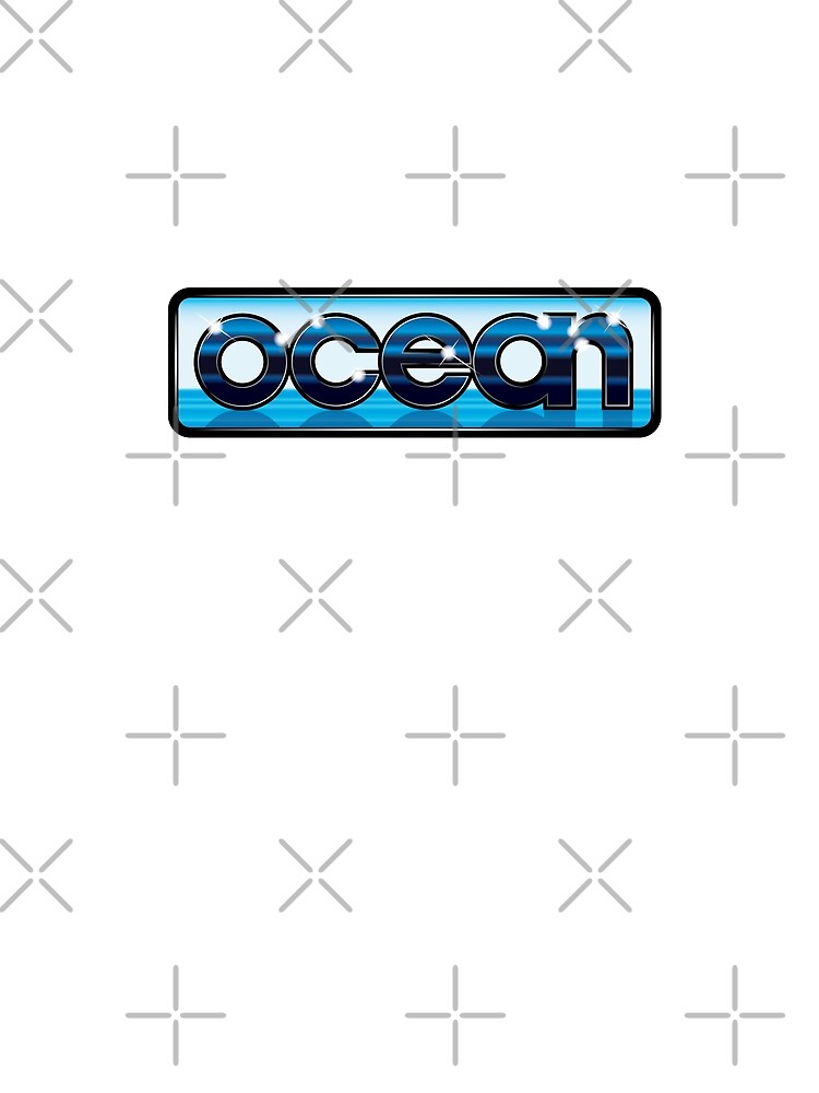 Imagen 5 de 5, Camiseta gráfica con la obra Logotipo de Ocean Software de los años 80 - Recreación de alta calidad 100% (Amiga, C64, Amstrad, Spectrum), diseñada y vendida por ybotnosdirb.