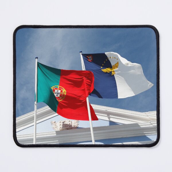 Item preview, Portugal and Azores flags designed and sold by Gaspar Avila.