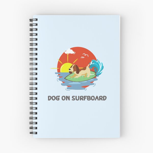 Item preview, Dog on surfboard - Summer dogs, summer lovin' pet funny designed and sold by GenChi.