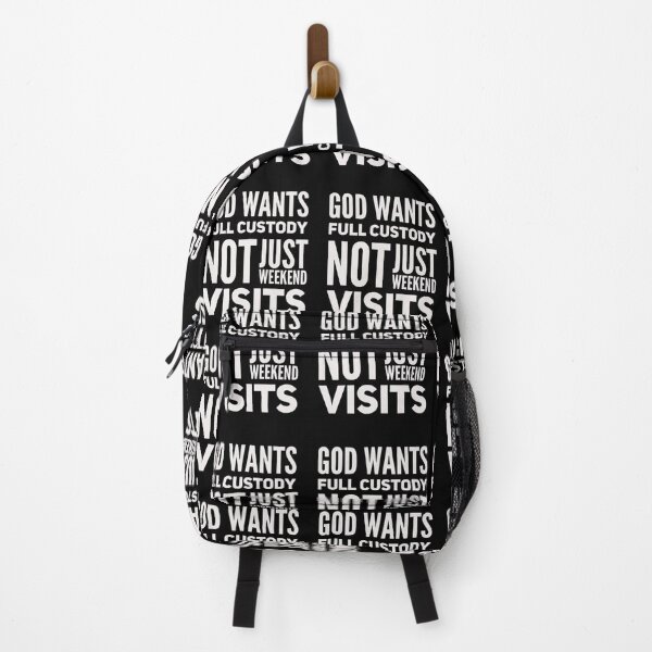 Item preview, God wants full custody, not just weekend visits designed and sold by mwebba2005.