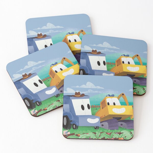 Item preview, Little Digger and Tractor  designed and sold by Sarah Nettuno.