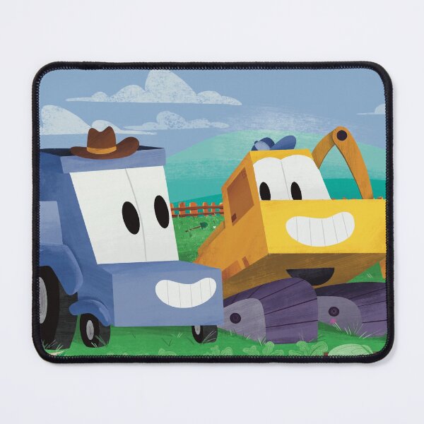 Item preview, Little Digger and Tractor  designed and sold by Sarah Nettuno.