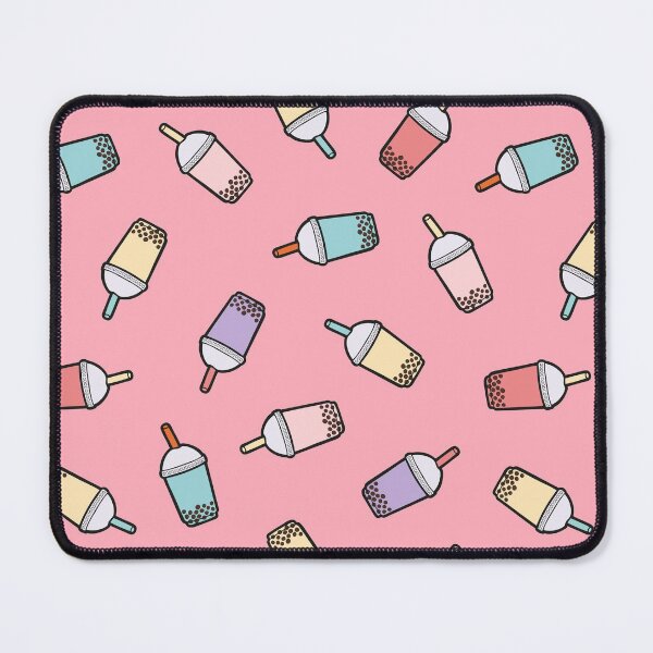 Item preview, Bubble Tea Pattern in Pink designed and sold by evannave.