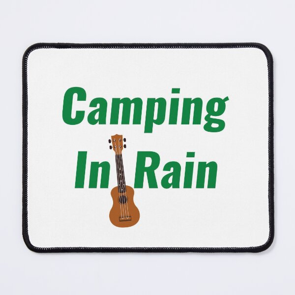 Item preview, Camping In Rain designed and sold by Chanchane Store.