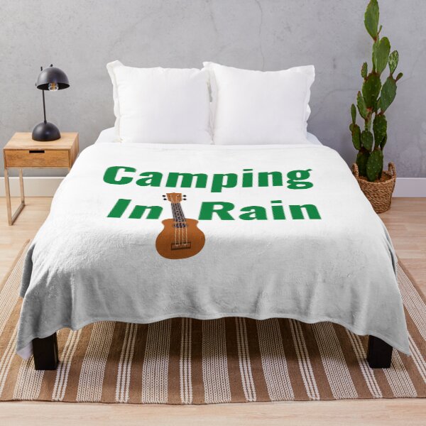 Item preview, Camping In Rain designed and sold by Chanchane Store.