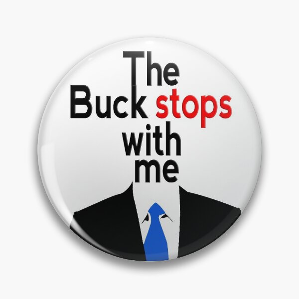 Item preview, The Buck stops with me designed and sold by Nikmay Design.