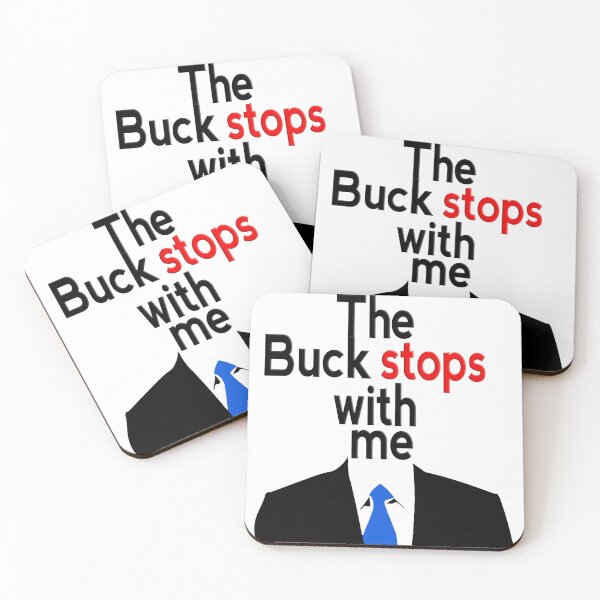 Item preview, The Buck stops with me designed and sold by Nikmay Design.