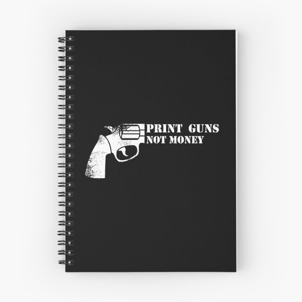 Item preview, Print guns not money #2 designed and sold by Achily.
