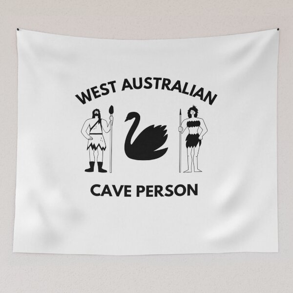 Item preview, west Australian cave person  designed and sold by joshcwa.