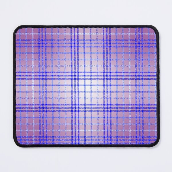 Item preview, Thin Blue and Purple Speckled Tartan Pattern designed and sold by MarkUK97.