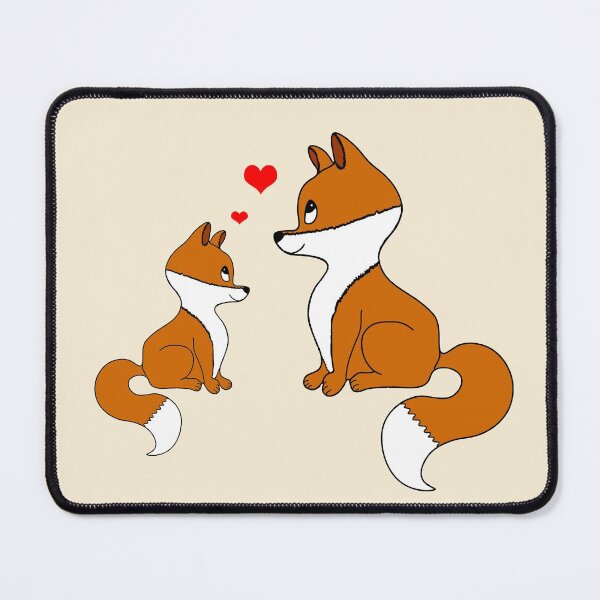 Item preview, Cute foxes  designed and sold by MarionsArt.