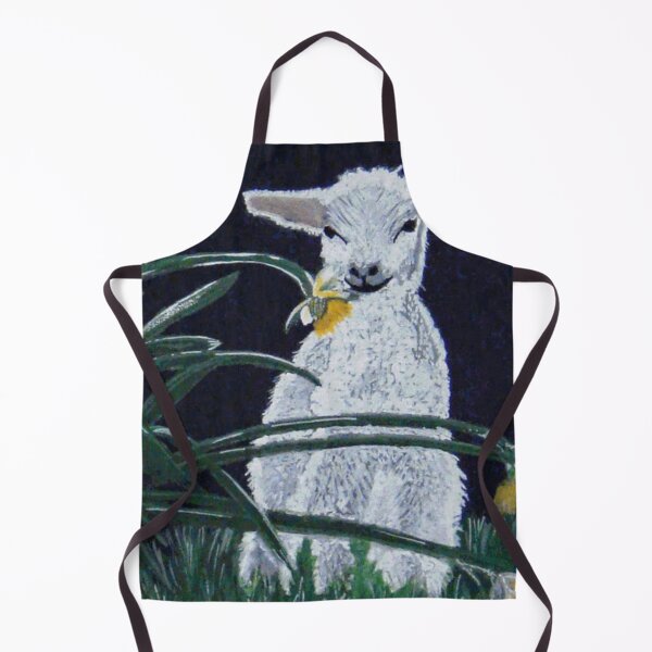 Item preview, spring lamb and daffodils designed and sold by angipangi7.