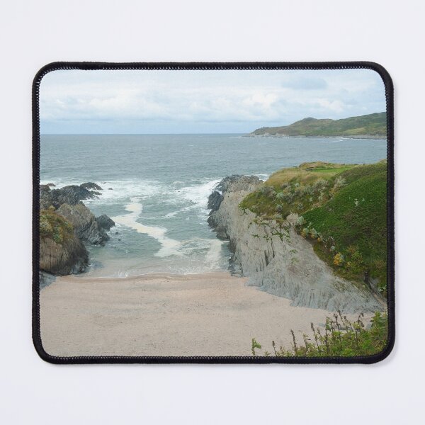Item preview, Woolacombe Beach in a Cove of Rocks designed and sold by MarkUK97.