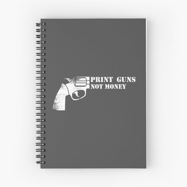 Item preview, Print guns not money #3 designed and sold by Achily.
