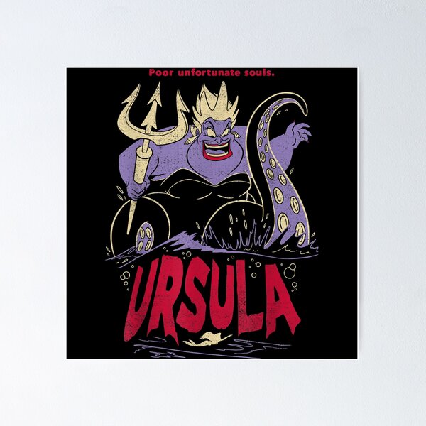 Item preview, The Little Mermaid Ursula Graphic  designed and sold by LorineWei.