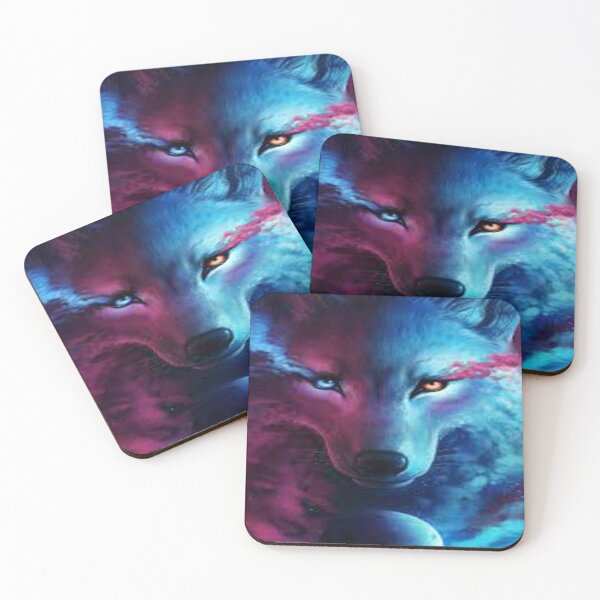 Item preview, HERMOSO LOBO AULANDO A LA LUNA designed and sold by DRAWARTIST22.