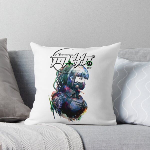 Item preview, Tokyo Japan Vaporwave Cyberpunk Style Girl designed and sold by OWLvision33.