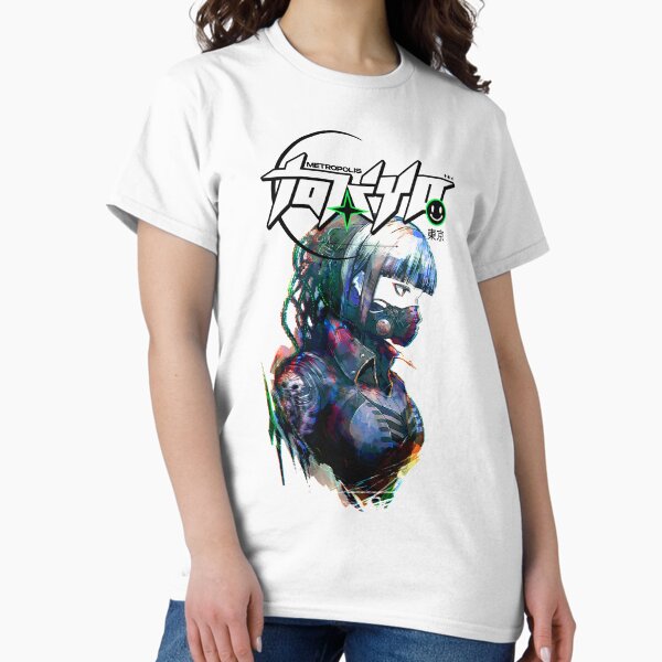 Artikel-Vorschau von Tokyo Japan Vaporwave Cyberpunk-Stil Mädchen, designt und verkauft von OWLvision33.