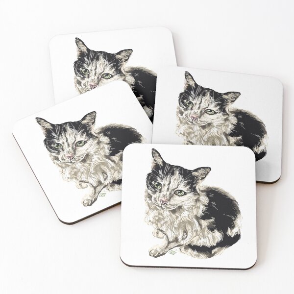 Item preview, Cat portrait  designed and sold by NadiaTolliday.