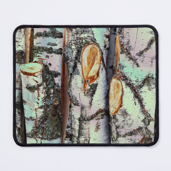 Item preview, Birch trunks - natural pattern designed and sold by MarionsArt.