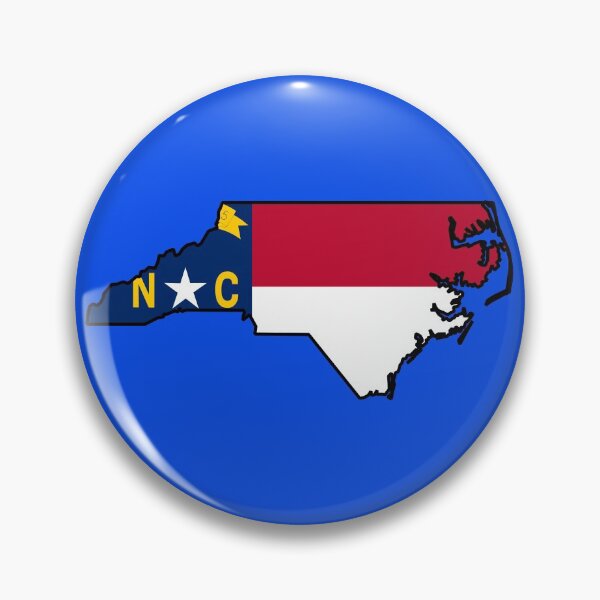 Item preview, U.S. STATE FLAGS/OUTLINES - NORTH CAROLINA designed and sold by WOOFANG.