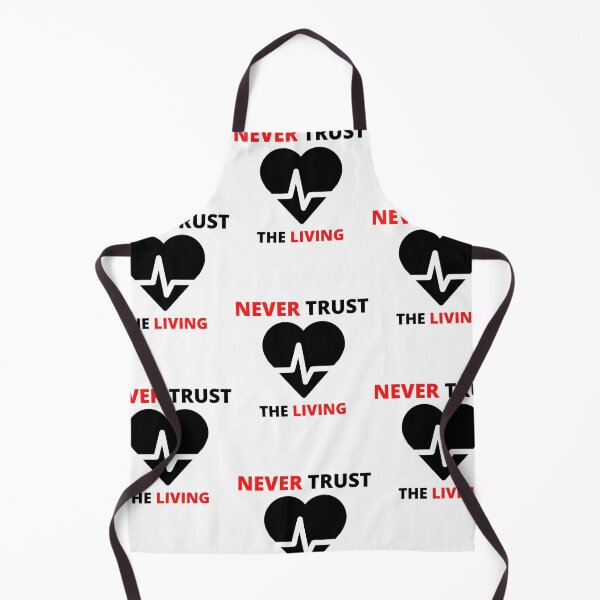Item preview, Never Trust the Living Hardcover Journal designed and sold by mastercan.
