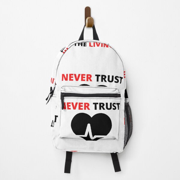 Item preview, Never Trust the Living Hardcover Journal designed and sold by mastercan.