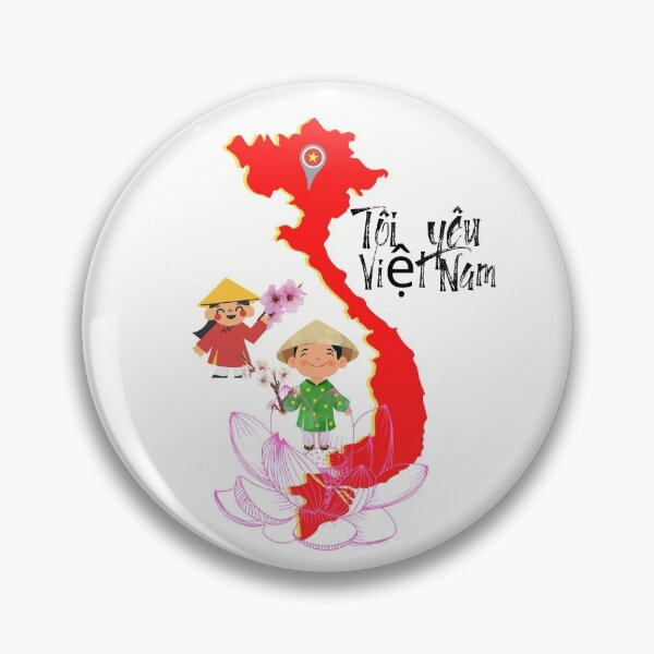 Artikelvorschau, Tôi yêu Vietnam Ich liebe Vietnam Design entworfen und verkauft von LapuniStore.