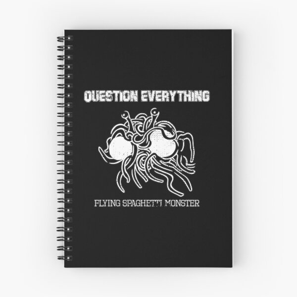 Item preview, Question Everything - Flying Spaghetti Monster designed and sold by arendbotha.