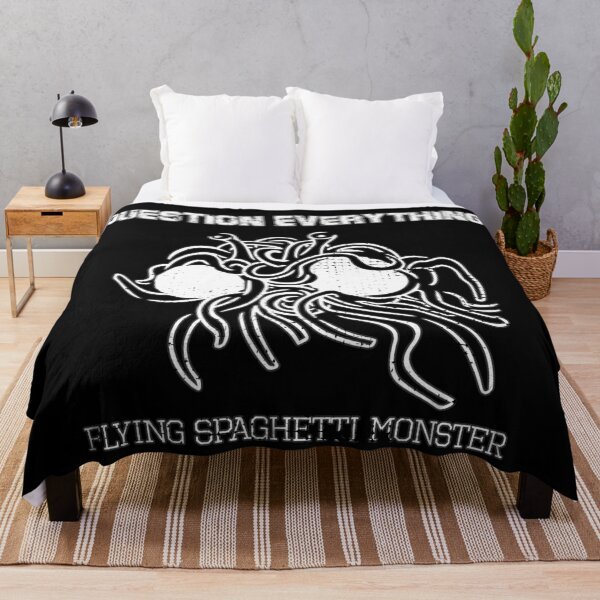 Item preview, Question Everything - Flying Spaghetti Monster designed and sold by arendbotha.