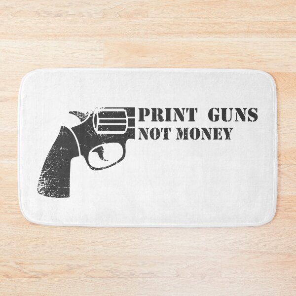 Item preview, Print guns not money #4 designed and sold by Achily.