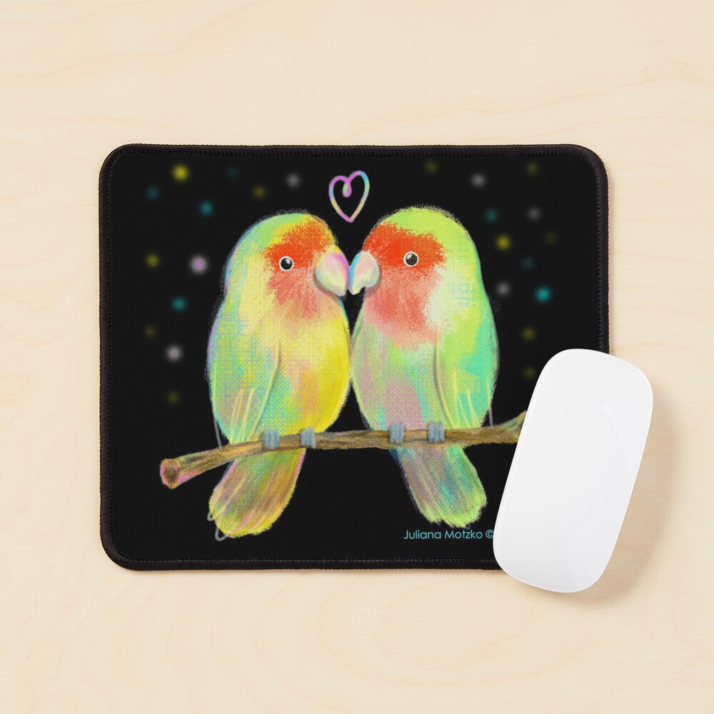 Love Birds Mouse Pad