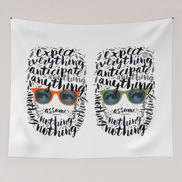 Item preview, Expect everything... #typography  designed and sold by Dominiquevari.