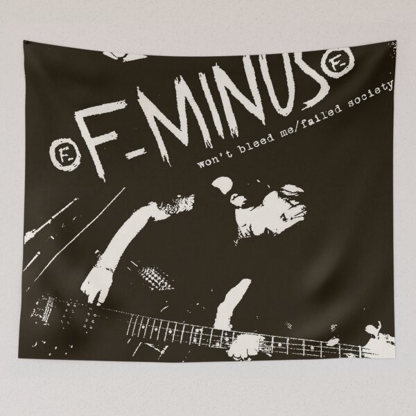 Item preview, Huntington Beach Hardcore F-Minus Won't Bleed Me Failed Society designed and sold by StephanFreud.