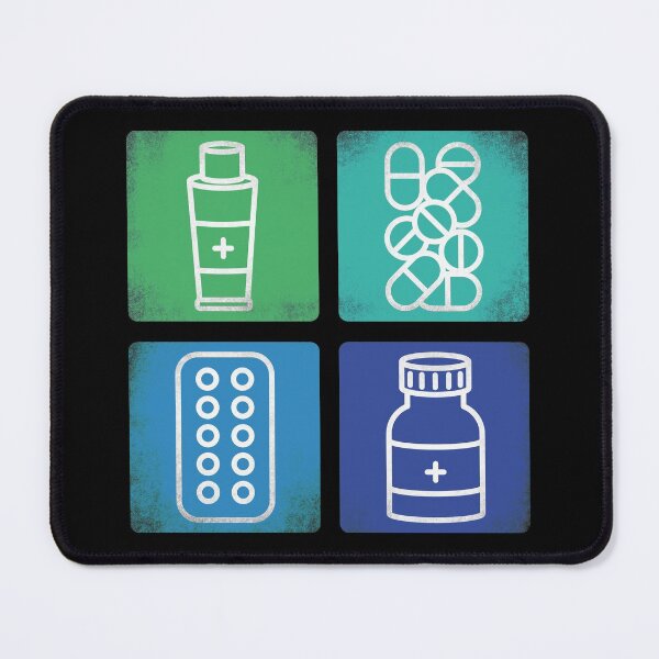 Item preview, Pharmacy Icons in blue and green designed and sold by Eenig.