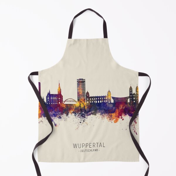 Item preview, Wuppertal Germany Skyline designed and sold by ArtPrints.