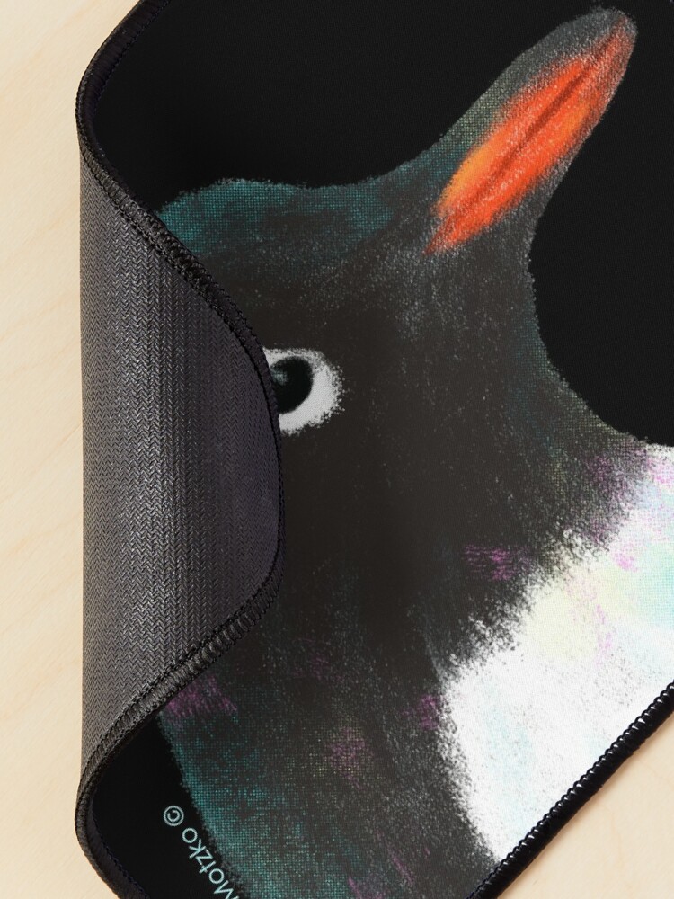 Alternate view of Gentoo Penguin Mouse Pad
