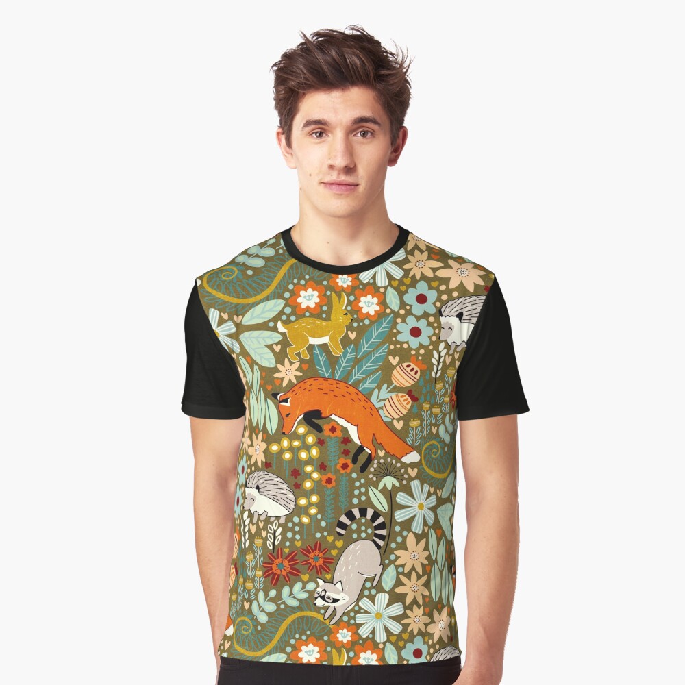 Vista previa del artículo con la obra «Camiseta gráfica», diseñado y vendido por TigaTiga.
