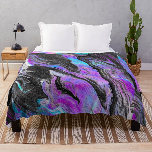 Item preview, Purple and Black Marbling Design designed and sold by FladsynnDesigns.