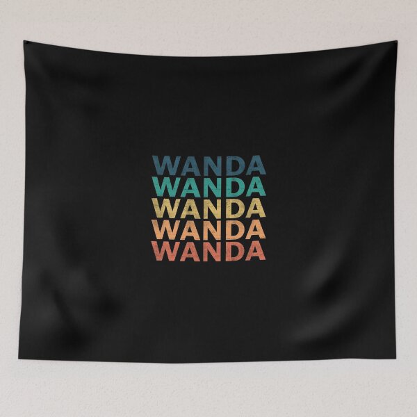 Item preview, Wanda Name T Shirt - Wanda Vintage Retro Wanda Name Gift Item Tee designed and sold by cattontawn.