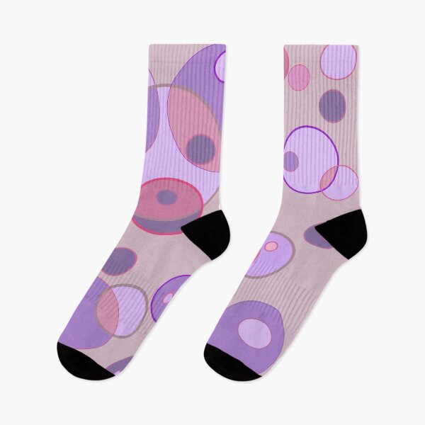 Item preview, Circles Pink Purple designed and sold by ArtMeetsPizza.
