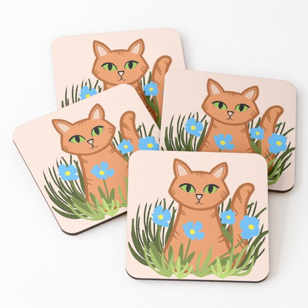 Item preview, Ginger Cat designed and sold by FernAndFauna.